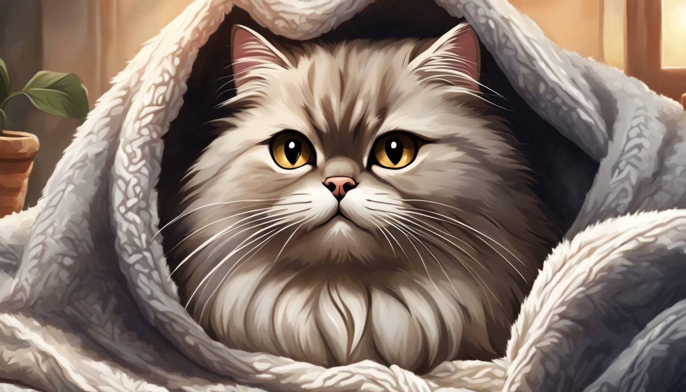 RIMBERIO -RIMBERIO Do Persian Cats Like to Cuddle