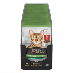 PURINA PRO PLAN Cat Adult Sterilised Maintenance Bœuf &Poulet Sachet Repas -RIMBERIO cat adult sterilised maintenance bopoulsauce msachet rep 5