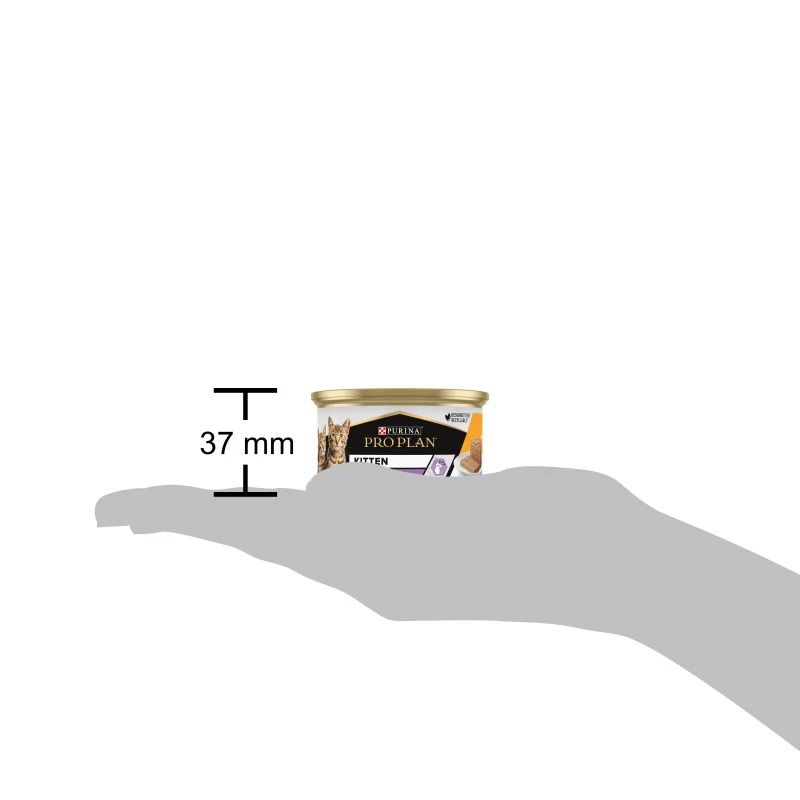 PURINA PRO PLAN Cat Kitten Mousse Poulet Boîte 6 PURINA PRO PLAN Cat Kitten Mousse Poulet Boîte – Image 4