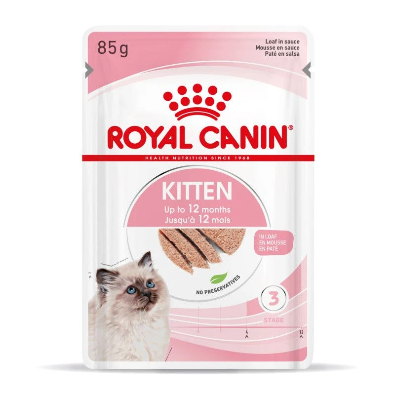 Cat Kitten Royal Canin Mousse Sachet Repas 3 Cat Kitten Royal Canin Mousse Sachet Repas