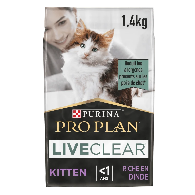 PURINA PRO PLAN Cat Liveclear Kitten Dinde 3 PURINA PRO PLAN Cat Liveclear Kitten Dinde
