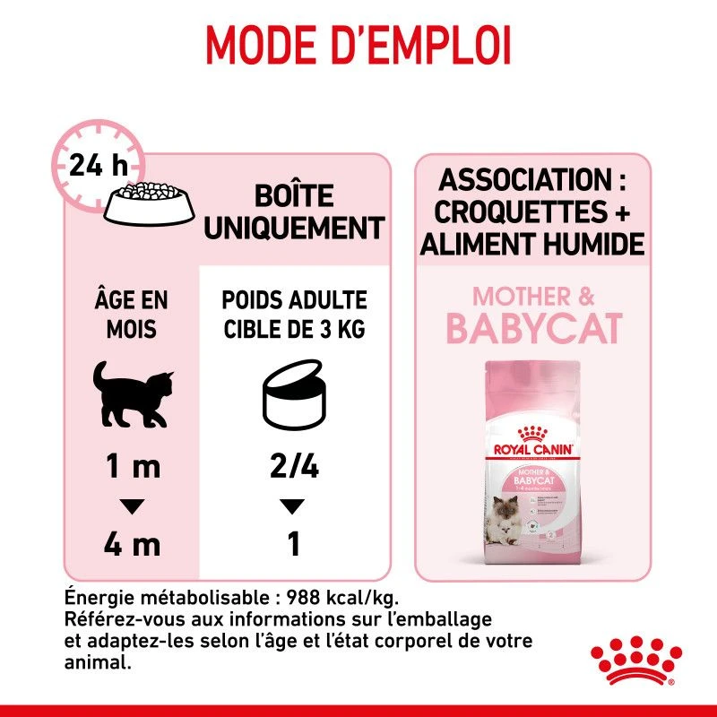 ROYAL CANIN Cat Mother & Babycat Boîte 4 ROYAL CANIN Cat Mother & Babycat Boîte – Image 2