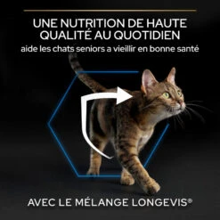 PURINA PRO PLAN Cat Adult 7+ Avec LONGEVIS® Saumon -RIMBERIO cat senior original longevis saumon 2