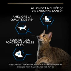 PURINA PRO PLAN Cat Adult 7+ Avec LONGEVIS® Saumon -RIMBERIO cat senior original longevis saumon 3