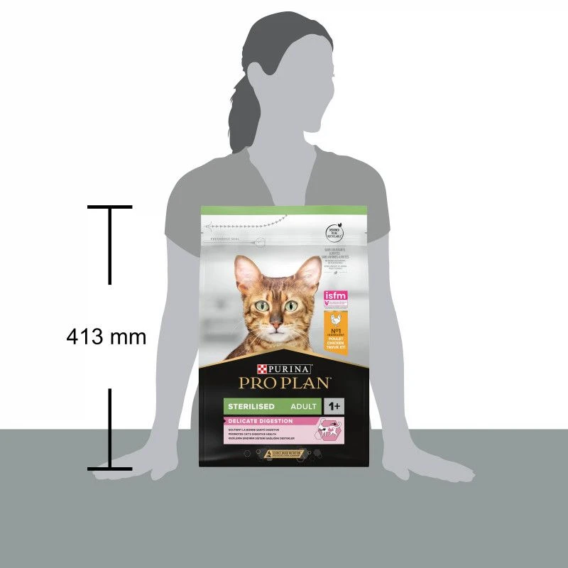 PURINA PRO PLAN Cat Sterilised Adult Delicate Digestion Poulet 9 PURINA PRO PLAN Cat Sterilised Adult Delicate Digestion Poulet – Image 7