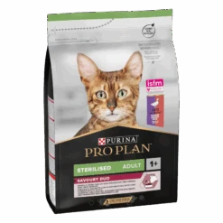 PURINA PRO PLAN Cat Sterilised Adult Savoury Duo Canard Et Foie -RIMBERIO cat sterilised adult optisavour canard et foie 1