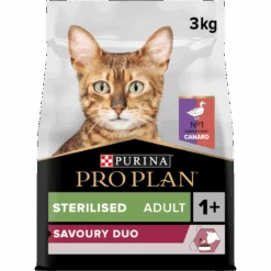 PURINA PRO PLAN Cat Sterilised Adult Savoury Duo Canard Et Foie