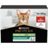 PURINA PRO PLAN Cat Sterilised Nutrisavour Boeuf Sauce Sachet Repas