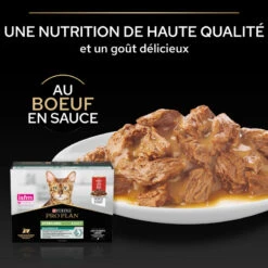 PURINA PRO PLAN Cat Sterilised Nutrisavour Boeuf Sauce Sachet Repas -RIMBERIO cat sterilised boeuf sauce sachet repas 5