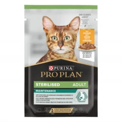 PURINA PRO PLAN Cat Sterilised Nutrisavour Poulet Sauce Sachet Repas -RIMBERIO cat sterilised poulet sauce sachet repas 6