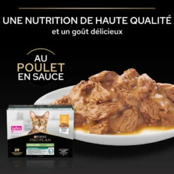 PURINA PRO PLAN Cat Sterilised Nutrisavour Poulet Sauce Sachet Repas -RIMBERIO cat sterilised poulet sauce sachet repas 8
