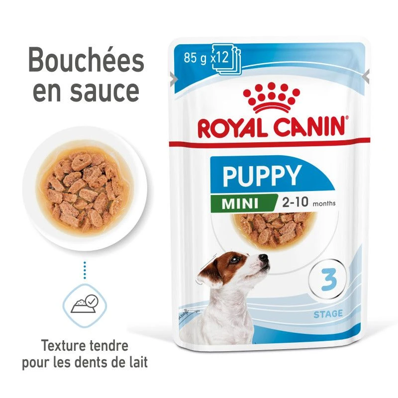 ROYAL CANIN Dog Puppy Mini Sachet Repas 4 ROYAL CANIN Dog Puppy Mini Sachet Repas – Image 2