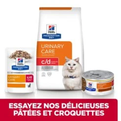 C/D Urinary Stress Multicare Sachet Repas Pour Chat Poulet -RIMBERIO feline c d urinary stress poulet sachet repas 2