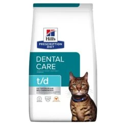 T/D Dental Croquettes Pour Chat Au Poulet