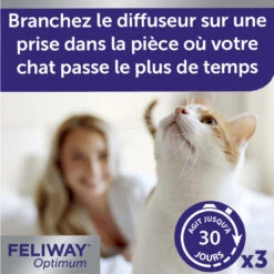 CEVA Diffuseur Feliway Optimum Pour Chat -RIMBERIO feliway optimum 5