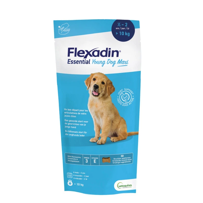 Vetoquinol Flexadin Young Dog Maxi 4 Vetoquinol Flexadin Young Dog Maxi – Image 2