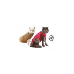 Materiel Gilet Pet Shirt Pour Chat - 4XS - Lg : 25-32 Cm (Rouge) -RIMBERIO gilet pet shirt pour chat 4xs lg 25 32 cm rouge 7