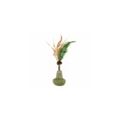 Materiel Jouet Chat Wouapy : Big Toupie En Matatabi à Plumes