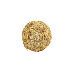 Materiel Jouet Rongeur : Balle En Herbe Séchée - D : 13 Cm