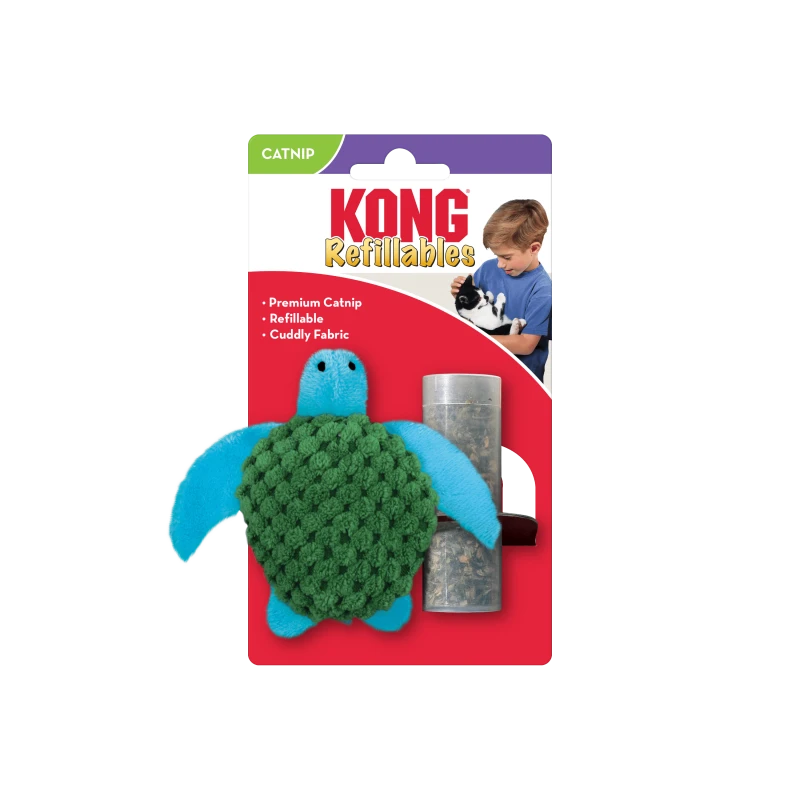 Kong Cat Rechargeable Tortue 3 Kong Cat Rechargeable Tortue