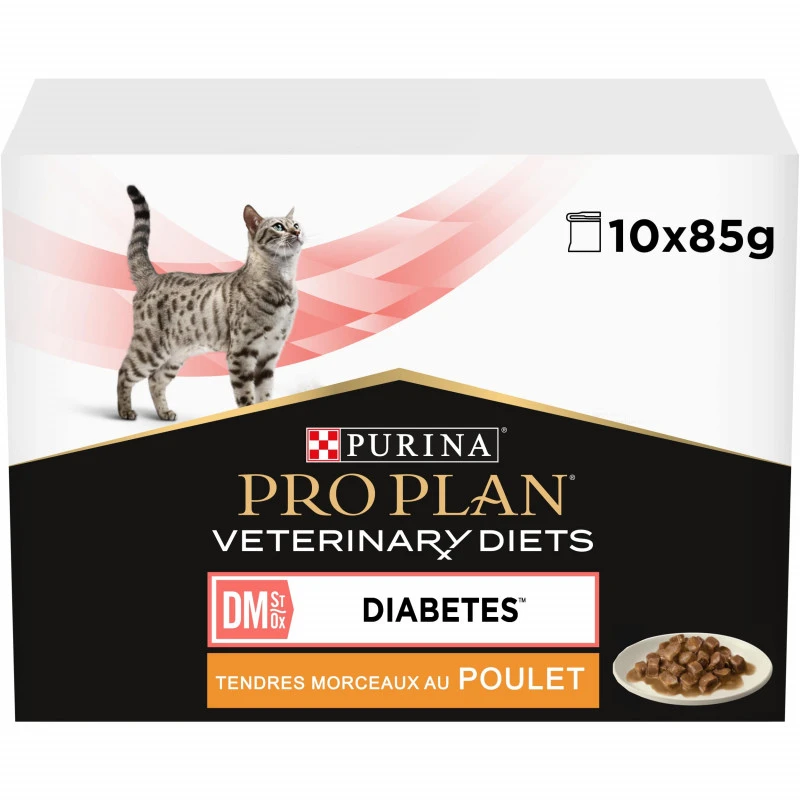 PURINA PRO PLAN Ppvd Feline DM Chicken Sachet Repas 3 PURINA PRO PLAN Ppvd Feline DM Chicken Sachet Repas