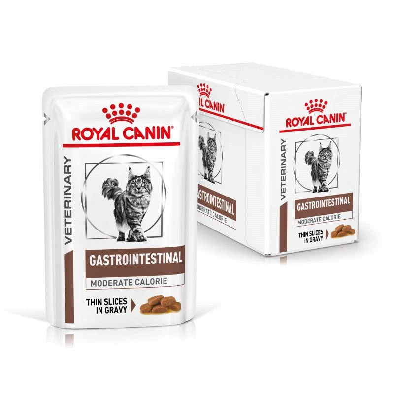 ROYAL CANIN Cat Gastro Intestinal Moderate Calorie Sachet Repas 3 ROYAL CANIN Cat Gastro Intestinal Moderate Calorie Sachet Repas