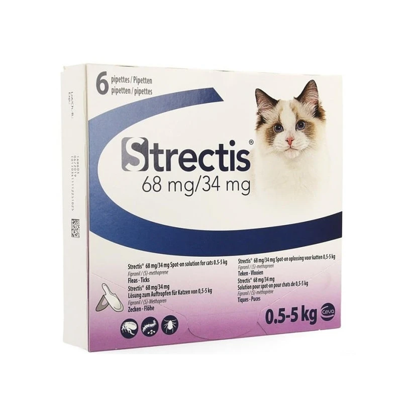 CEVA Strectis Chats 0.5-5 Kg 3 CEVA Strectis Chats 0.5-5 Kg