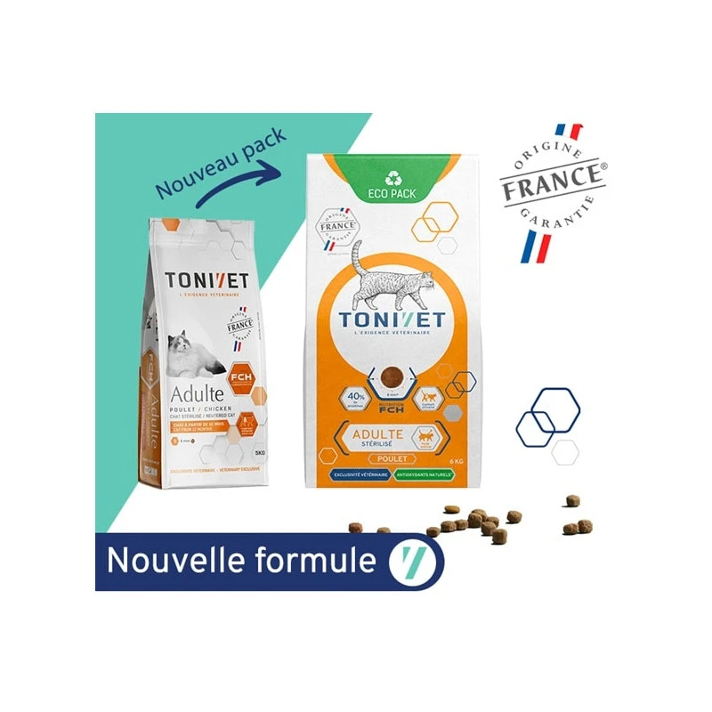 Tonivet Chat Adulte Poulet 4 Tonivet Chat Adulte Poulet – Image 2