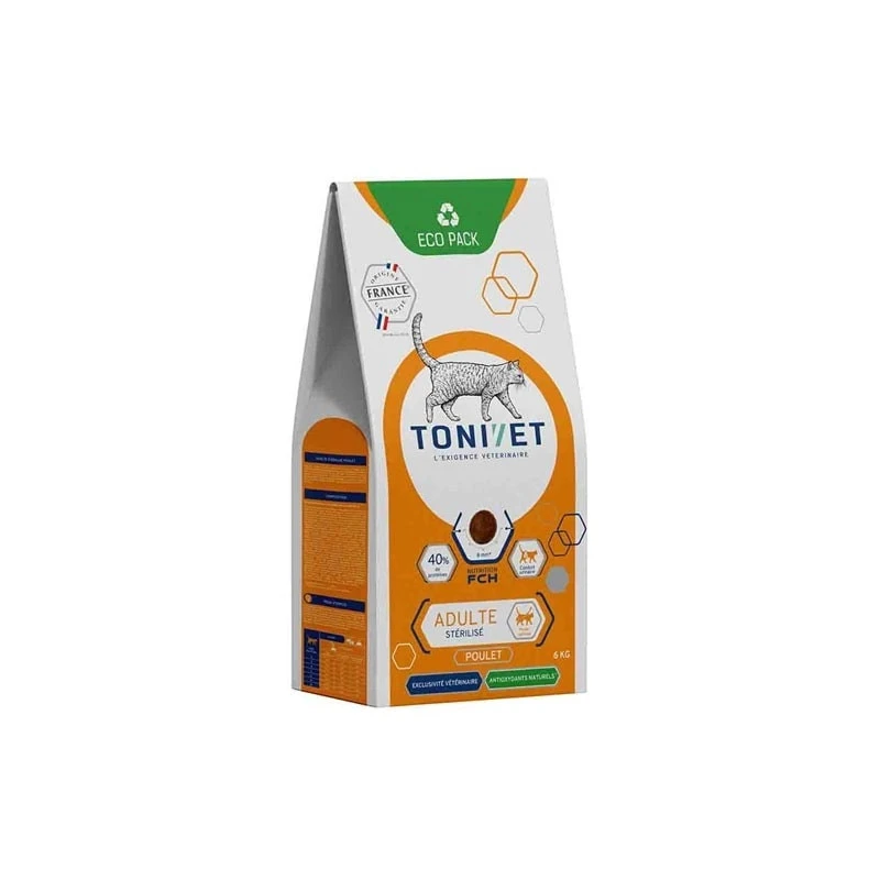 Tonivet Chat Adulte Poulet 3 Tonivet Chat Adulte Poulet