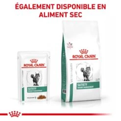 ROYAL CANIN Cat Satiety Weight Management Sachet Repas -RIMBERIO veterinary diet cat satiety sachet repas 2