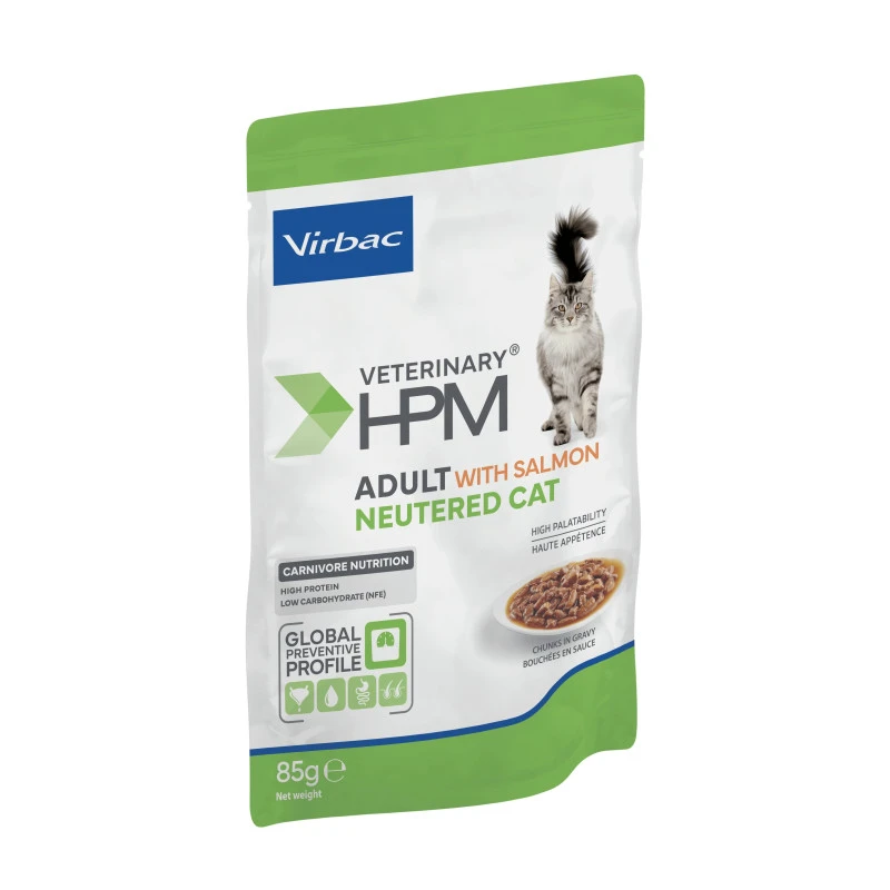 Virbac Veterinary HPM Cat Adult Neutered Salmon Bouch. Sach.re. New 6 Virbac Veterinary HPM Cat Adult Neutered Salmon Bouch. Sach.re. New – Image 4