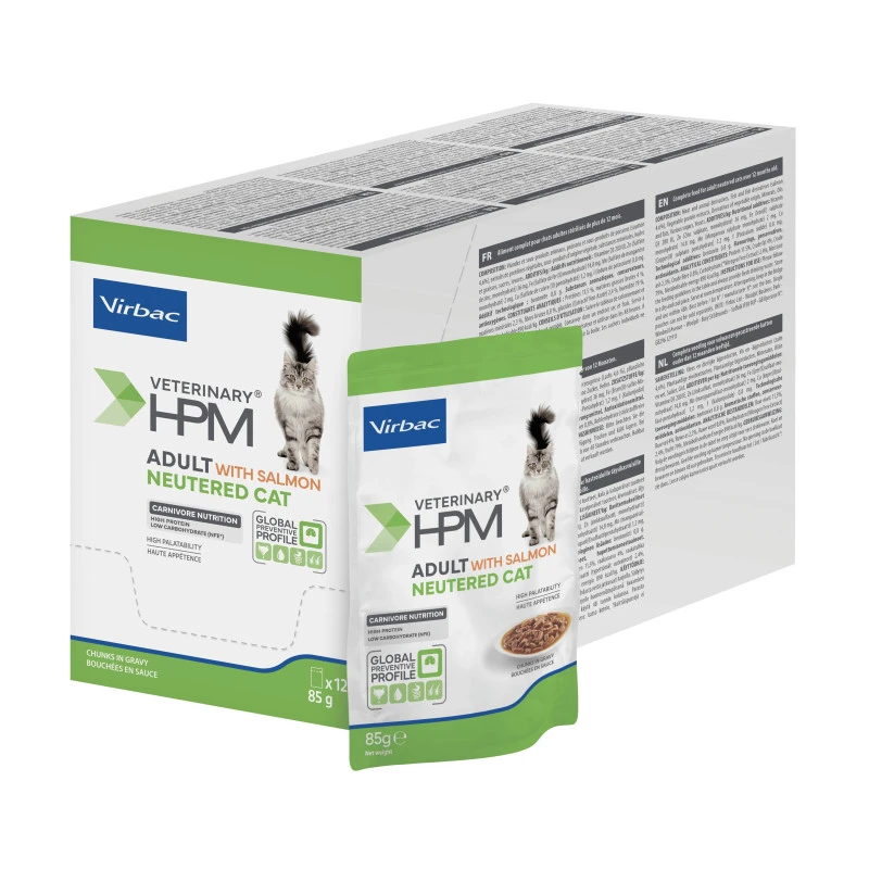 Virbac Veterinary HPM Cat Adult Neutered Salmon Bouch. Sach.re. New 8 Virbac Veterinary HPM Cat Adult Neutered Salmon Bouch. Sach.re. New – Image 6