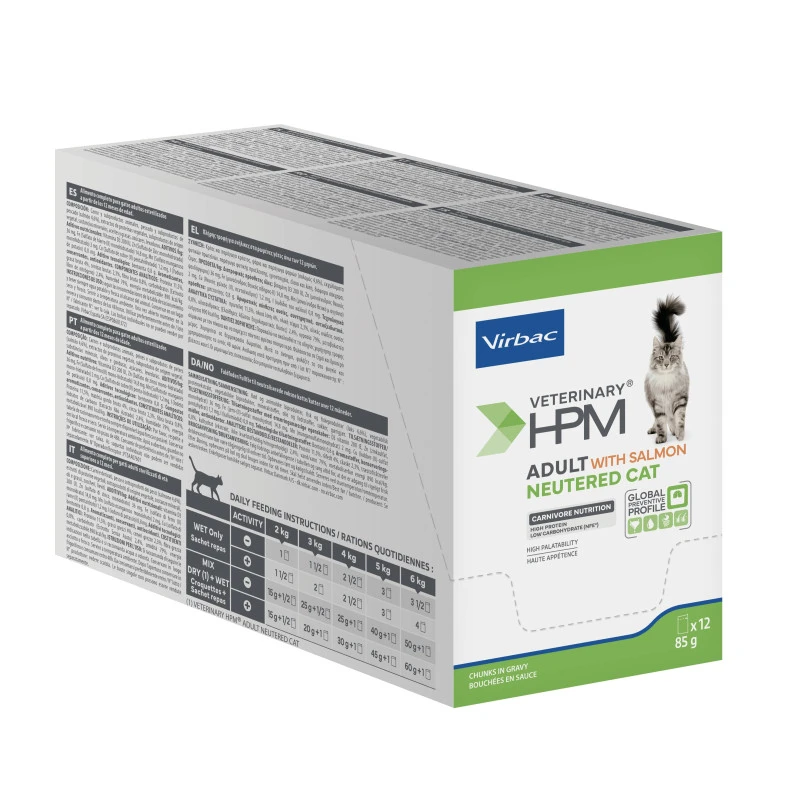 Virbac Veterinary HPM Cat Adult Neutered Salmon Bouch. Sach.re. New 10 Virbac Veterinary HPM Cat Adult Neutered Salmon Bouch. Sach.re. New – Image 8