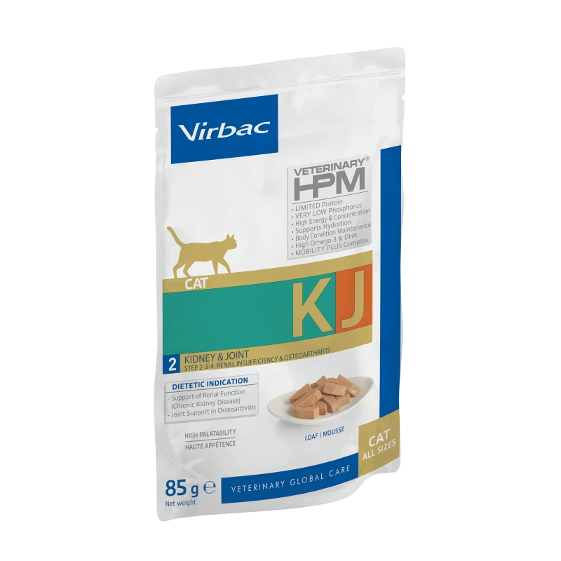 Virbac Veterinary HPM Cat KJ2 Kidney & Joint Mousse Sachet Repas 6 Virbac Veterinary HPM Cat KJ2 Kidney & Joint Mousse Sachet Repas – Image 4