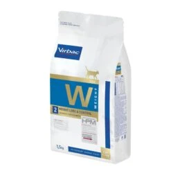 Virbac Veterinary HPM Cat W2 Weight Loss & Control -RIMBERIO veterinary hpm weight loss control cat 2