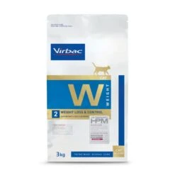 Virbac Veterinary HPM Cat W2 Weight Loss & Control -RIMBERIO veterinary hpm weight loss control cat 3